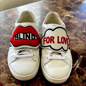 GUCCI Ace Blind for Love Sneakers